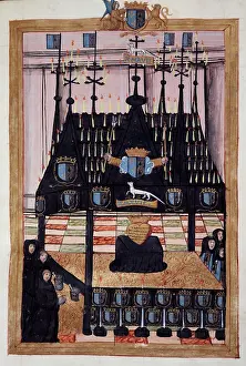 Relation: The funeral of Anne of Brittany