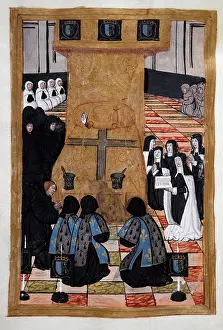 Relation: The funeral of Anne of Brittany