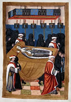 Relation: The funeral of Anne of Brittany
