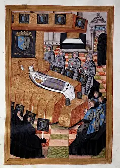Relation: The funeral of Anne of Brittany