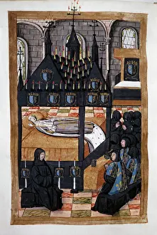 Relation: The funeral of Anne of Brittany