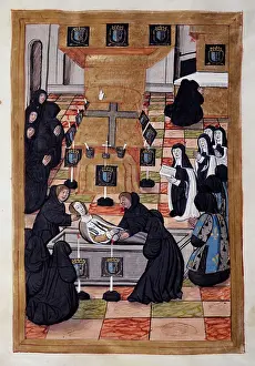 Relation: The funeral of Anne of Brittany