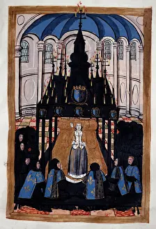 Relation: The funeral of Anne of Brittany