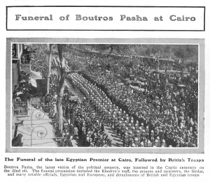 Ghali: Funeral of Boutros Pasha Ghali
