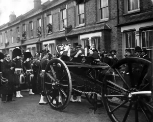 Upstairs: Funeral of Captain William Henry Urquhart