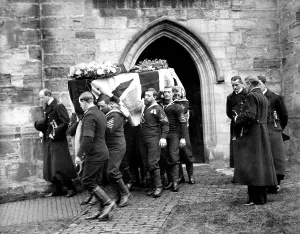 Pall: Funeral of Commander Gathorne-Hardy