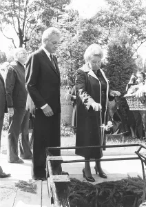 Neustift: Funeral of director Willi Forst