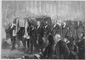 Sombre: Funeral of Dr Livingstone 1874