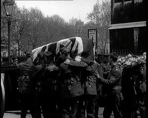 British Pathé Ltd: Funeral Of Edith Cavell