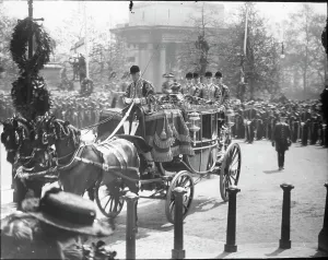Outriders: Funeral of Edward VII - (Mr) Roosevelt and (M.) Pichon's (Ca