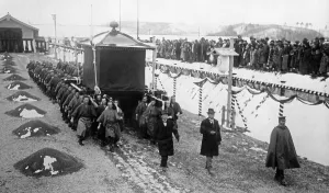 Actual: Funeral of Emperor Yoshihito, 1927