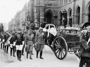 Engelbert: The funeral of Engelbert Dollfuss, 1934