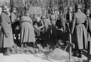 Chaplain: The funeral of General von Briesen, 1941