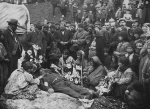 Grieving: Funeral for a Gypsy baron, 1904