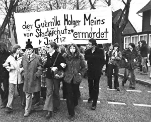 Ensslin: Funeral Holger Meins