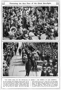 Cornwell: Funeral of Jack Cornwell, V.C in East Ham
