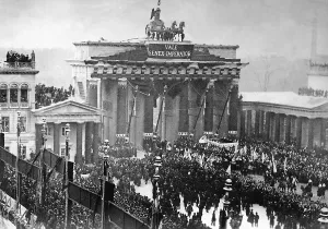 Brandenburger: Funeral of Kaiser Wilhelm I, 1888