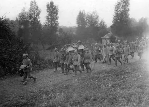 Funerals: Funeral of a lieutenant, 1914