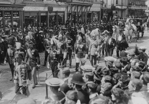 Fletcher: Funeral procession for the funeral of King
