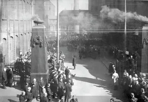 Essen: Funeral procession in honor of the Essener