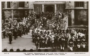 Processions: Funeral procession of King Edward VII, Windsor