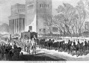 Wittelsbach: Funeral procession for King Ludwig I, 1868
