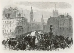 Hearse: The Funeral Procession of Lord Palmerston 1865