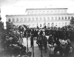 Adalbert: Funeral procession for Prince Adalbert of Bavaria, 1905