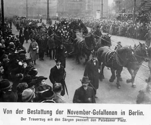 Countless: Funeral procession of the victims of the November Revolution
