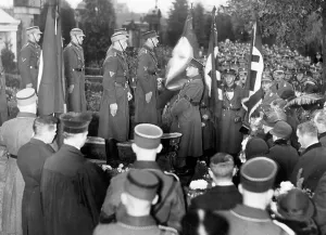 Evangelische: Funeral of a SA Scharfuehrer in Berlin