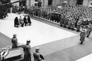 Relatives: Funeral service for Curt Haase, 1943