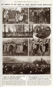 Choristers: The funeral of Sir Arthur Pearson 1921
