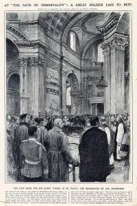 Benediction: Funeral of Sir Henry Wilson