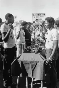 Cradock: The funeral of slain the Cradock Four, Eastern Cape