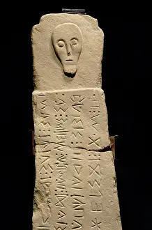 Penna: Funeral stele with inscription in