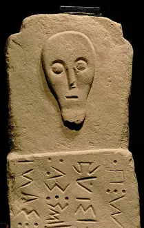 Penna: Funeral stele with inscription in