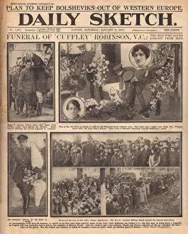 Tributes: Funeral of William Leef Robinson VC