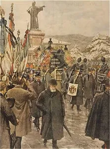 Respected: FUNERAL OF ZANARDELLI