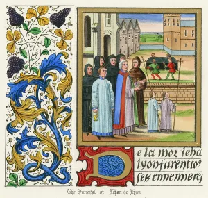 1380: FUNERALS/JEHAN DE LYON