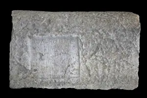 Epitaph: Funerary inscription, Volubilis, Meknes-Tafilalet, Morocco
