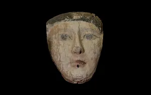 Denais: Funerary masks, Musee Joseph Denais, Beaufort-en-Anjou