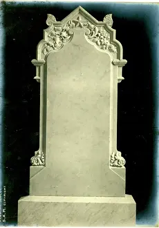 Osborne: Funerary Monument - Decorated Headstone
