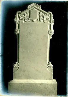 Osborne: Funerary Monument - Decorated Headstone