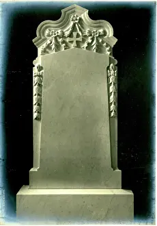 Osborne: Funerary Monument - Decorated Headstone