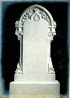 Osborne: Funerary Monument - Decorated Headstone