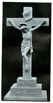 Osborne: Funerary Monument - Jesus on Cross