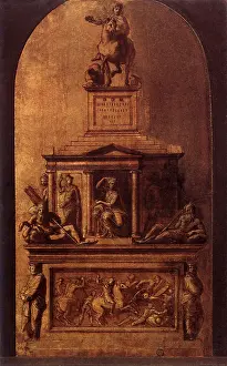 1517: Funerary monument, by Raphael