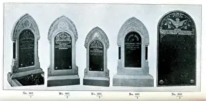 Osborne: Funerary Monuments - Five Headstones