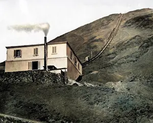 Funicular: Funicular railway, Mount Vesuvius, Italy