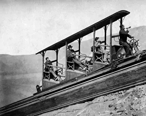 Funicular: Funicular railway, Vesuvius, Italy